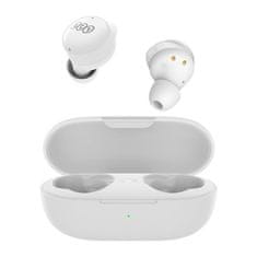 QCY - T17 bezdrôtové slúchadlá s dobíjacím boxom, Bluetooth 5.1, biela