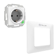 Tellur WiFi Smart Wall Plug, 3000W, 16A, biela