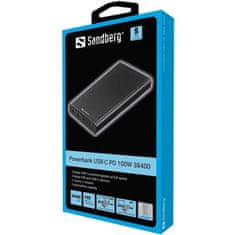 Sandberg Powerbank USB-C PD 100W 38400 mAh