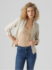 Vero Moda Dámsky blejzer VMJESMILO Regular Fit 10279700 Silver Lining (Veľkosť XL)