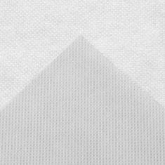 Petromila vidaXL Nature Zimný flísový kryt so zipsom 70 g/m², biely 2,5x2,5x3 m