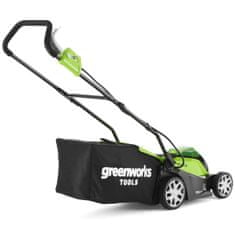 Vidaxl Greenworks Kosačka na trávu s 2x40 V 2 Ah batériou G40LM35 2501907UC