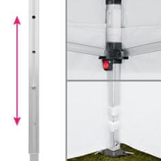 tectake Skladací altánok Olivia 3 x 3 m s 2 bočnicami