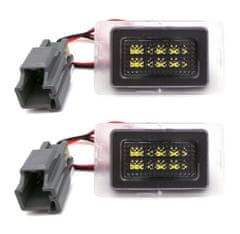 motoLEDy Ford LED svetlo dverí 450lm, 2ks Mondeo, Edge, Fusion