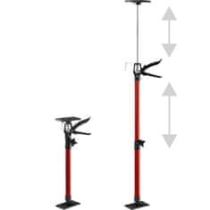 tectake 6 nastaviteľných podperných stojok dverí, 51 až 115 cm