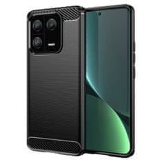 IZMAEL Carbon Shield TPU puzdro pre Xiaomi 13 Pro - Čierna KP24626