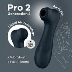 Satisfyer Satisfyer Pro 2 Generation 3 (Dark Grey), Liquid Air vibrátor