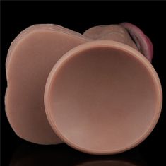 Lovetoy Lovetoy 11″ (28 cm) Dual Layered Cock (Brown), replika BBC dildo