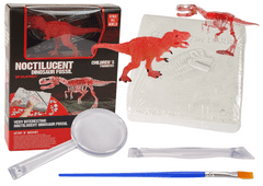 Lean-toys Vykopávková súprava Kostra dinosaura Tyrannosaurus Rex Hologramová figúrka