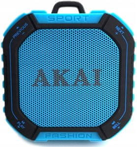 Bluetooth prenosný reproduktor akai ABTS-B7 aux in nabíjacie batérie pekný zvuk