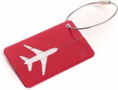Korbi Identifikátor adresy na kufor do lietadla, závesnica