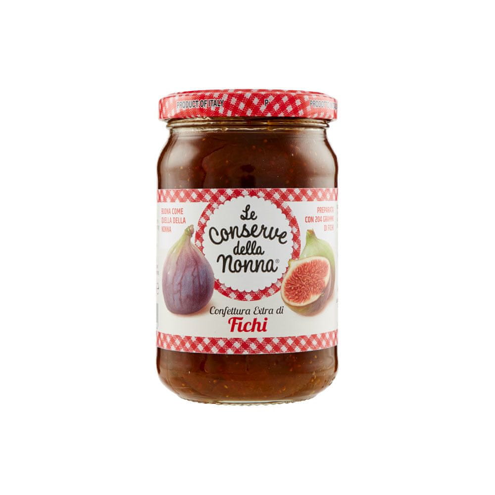 Conserve della Nonna Prémiový taliansky figový džem "Confettura Extra di Fichi | Frutta 100% Italiana" 340g Le Conserve della Nonna