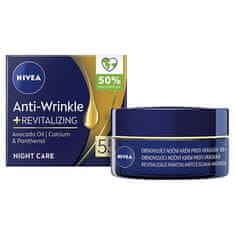 Nivea Obnovujúci nočný krém proti vráskam 55+ ( Anti-Wrinkle + Revitalizing) 50 ml