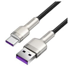 BASEUS Cafule USB-A/C kábel 66W 2m čierny