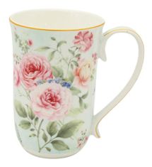 Home Elements  Porcelánový hrnček 400 ml, Ruža