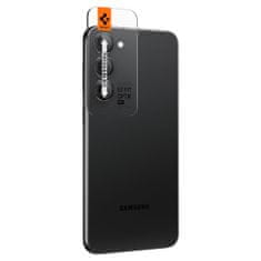 Spigen Ez Fit Optik 2x sklo na kameru Samsung Galaxy S23 / S23 Plus, čierne