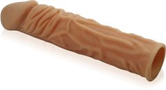 XSARA Přirozený návlek intenzivně stimulující penis delší o 4 cm - 78562634