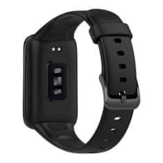 FIXED Silikónový remienok Silicone Strap pre Xiaomi Mi Smart Band 7 Pro FIXSSTB-1056-BK, čierny