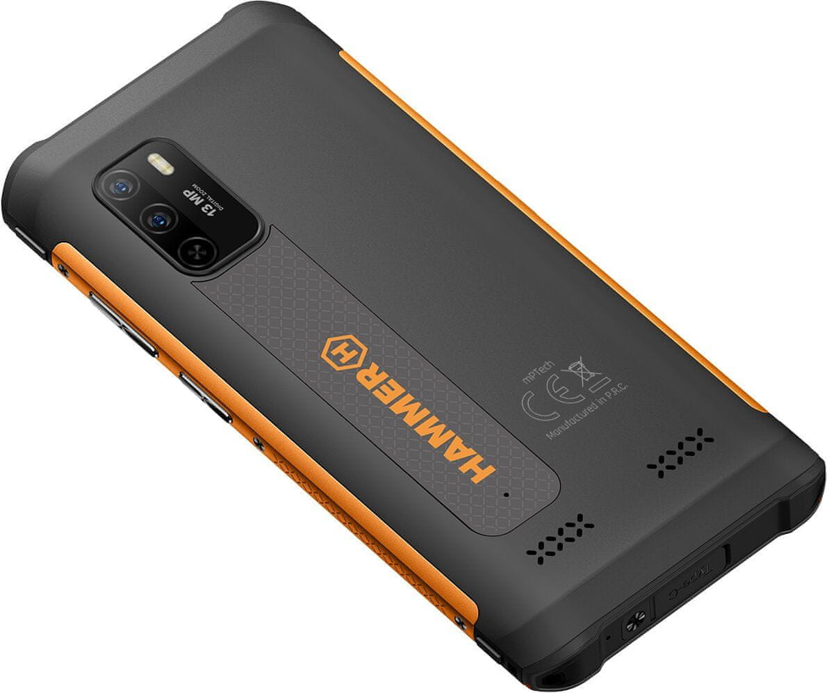 myPhone Hammer Iron 4 LTE Orange / Rugerizado / 4+32GB / 5.5 HD+