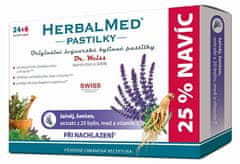 Simply you HerbalMed pastilky Dr. Weiss pri prechladnutí 24 pastiliek + 6 pastiliek ZADARMO