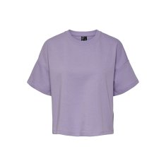 Pieces Dámske tričko PCCHILLI Loose Fit 17118870 Lavender (Veľkosť XL)