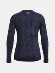 Under Armour Tričko Tech LS Crew Twist-NVY XS