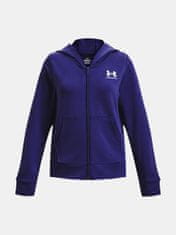 Under Armour Mikina UA Rival Terry FZ Hoodie-BLU YSM