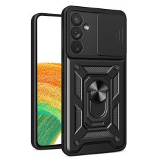 IZMAEL Hybrid armor Camshield pre Samsung Galaxy A34 - Čierna KP24904