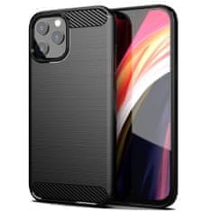 FORCELL Obal / kryt na Apple iPhone 15 Pro Max čierne - Forcell Carbon Case