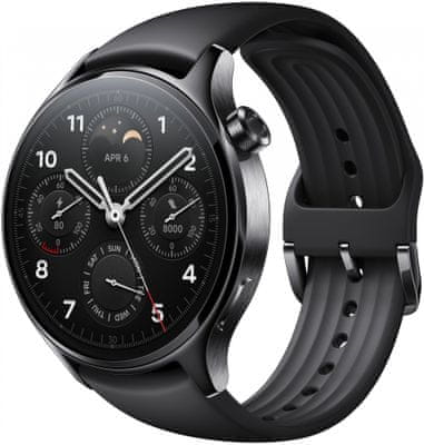 Chytré hodinky Xiaomi Watch S1 Pro GL, Bluetooth safírové sklíčko ochrana safírovým sklem GPS NFC bezkontaktní platby Wi-Fi Wifi Bluetooth 5.2 5ATM 100 sportovních režimů notifikace ze telefonu vlajkové chytré hodinky 14 dní výdž výkonná baterie barevný Amoled displej, dlouhá výdrž, multisport, GPS, Glonass, Galileo, Beidou, SpO2, spánek, tepová frekvence, srdeční zóny