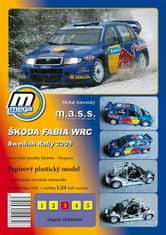 Škoda Fabia WRC ADAC Swedish Rally 2005/papierový model