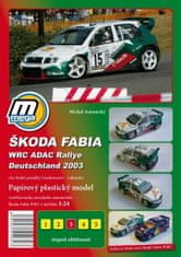 Škoda Fabia WRC ADAC Rallie Deutschland 2003/papierový model