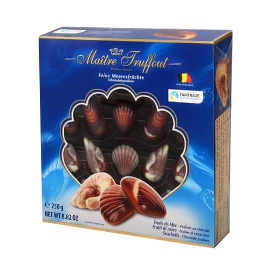 Maitre Truffout bonboniera morské plody modré 250g