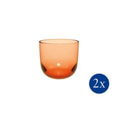 Villeroy & Boch Súprava pohárov na vodu z kolekcie LIKE GLASS APRICOT, 2 ks