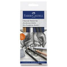 Faber-Castell Umelecká sada Goldfaber Charcoal Sketch sada 7 kusov