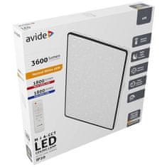 Avide Stropné svietidlo (9572038) svítidlo LED MIA 48W, 42x42cm, 3600lm, DO