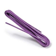 Kaps Tenké okrúhle fialové voskované šnúrky do topánok dĺžka 75 cm
