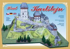 Hrad Karlštejn - Stavebnica papierového modelu