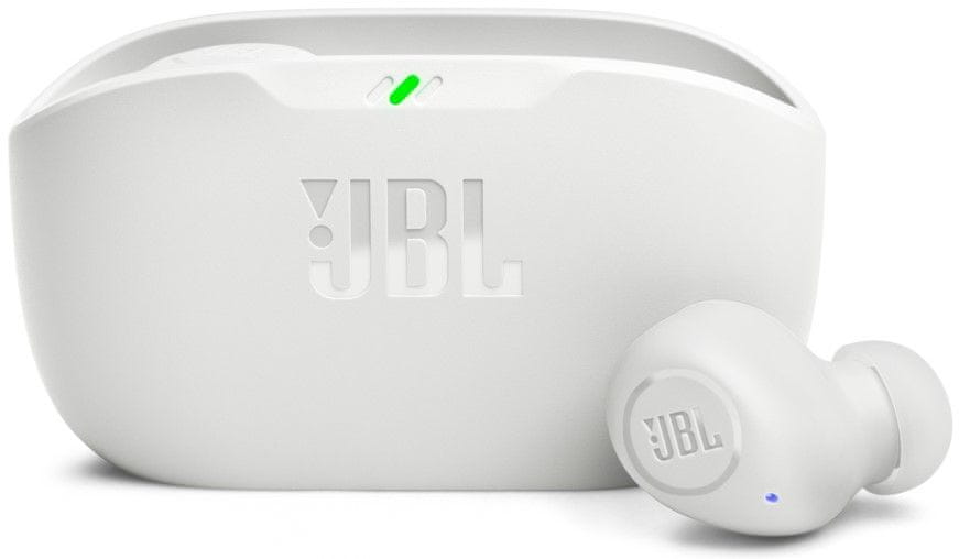 JBL Wave Buds, biela