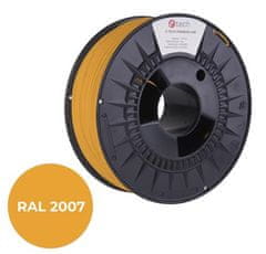 C-Tech tlačová struna PREMIUM LINE ( filament ), PLA, luminiscenčná svetlá oranžová, RAL2007, 1,75mm, 1kg