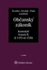 Jiří Švestka: Občanský zákoník - Svazek IV (dědické právo)