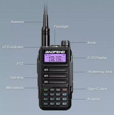 Baofeng Vysielačka UV-16 VHF/UHF