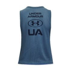 Under Armour Tričko výcvik modrá L HG Armour Muscle Msh Tank