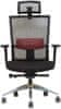 Kancelárská stolička WINDY čierno-červená