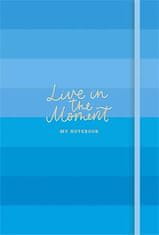 SHKOLYARYK Zápisník "Live in the moment", mix motívov, A5, 96 listov, A5-IC-096-797