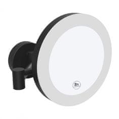 BEMETA BEMETA Kozmetické zrkadlo O200 mm s LED osvetlením, IP44, Touch sensor - čierne 116101770 - Bemeta