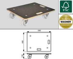 Wagner Podložka transportná MM 1113 nosnosť 400 kg (20111301)