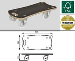 Wagner Podložka transportná MM 1311 nosnosť 400 kg (20131101)