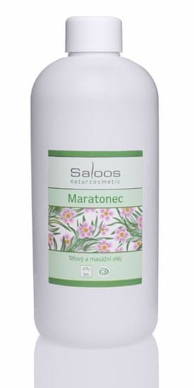 Saloos Bio masážny olej Maratonec 500ml