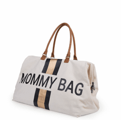 Childhome Prebaľovacia taška Mommy Bag Off White / Black Gold